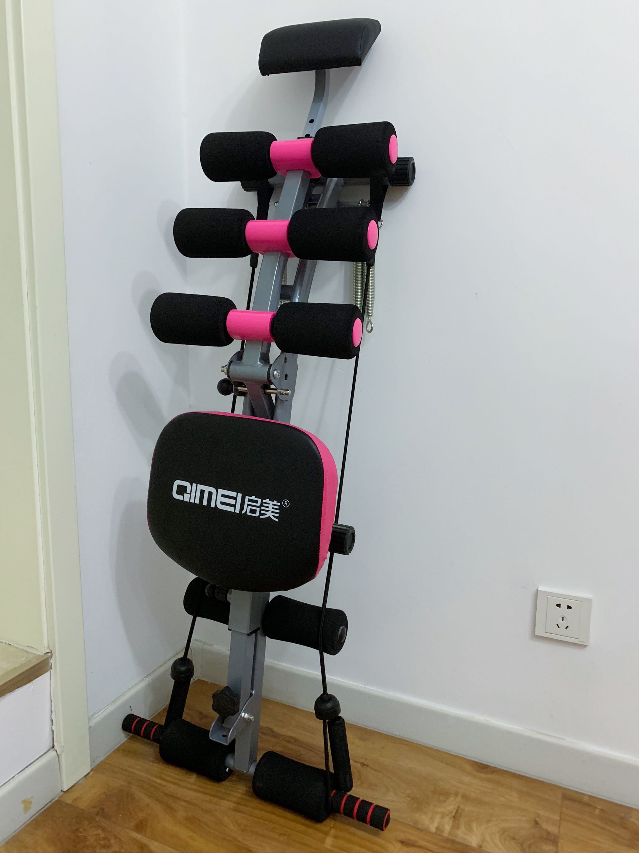 启美专业级运动健身装备,收腹机美腰机仰卧起坐健身器材