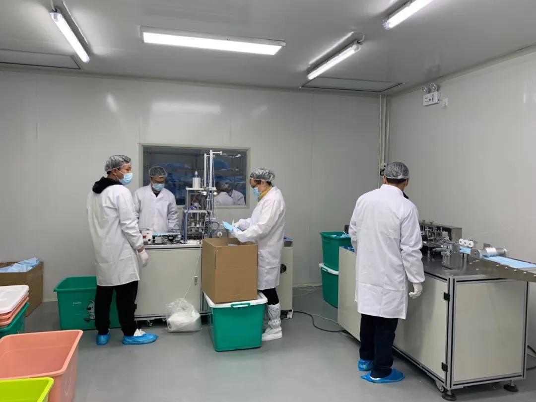 医用口罩厂投产,汶川阿坝州口罩