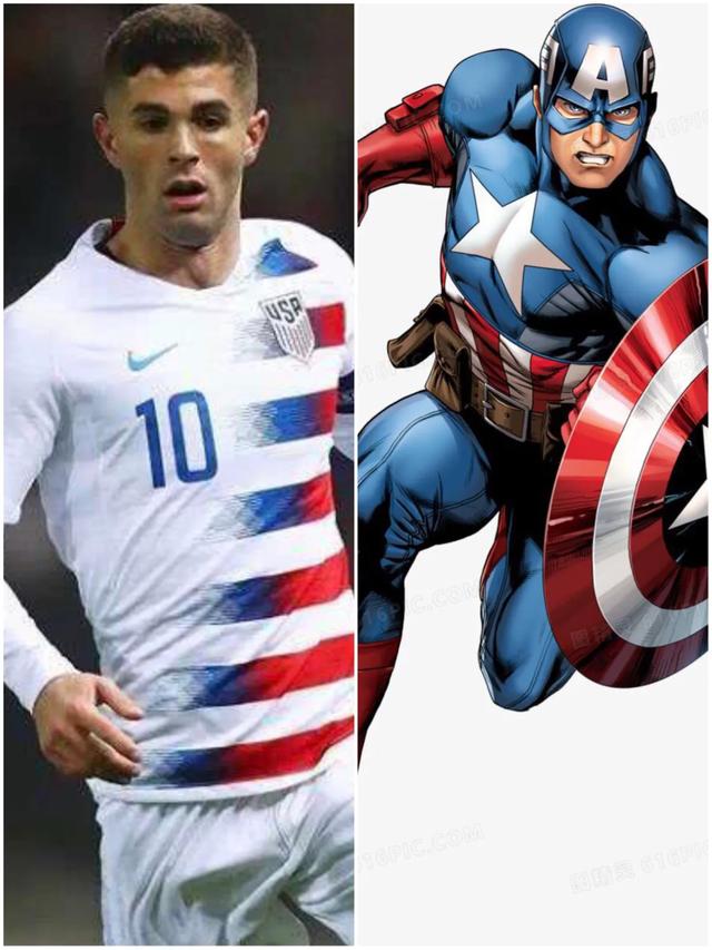 足球球星神似动画人物,足球动漫人物对比