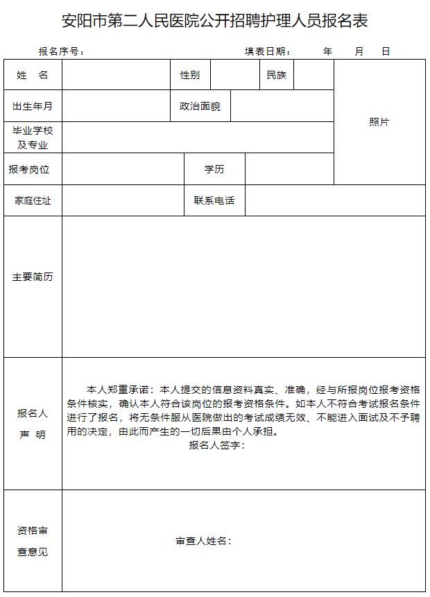 2019安阳市人民医院招聘护理,安阳市人民医院招聘公告