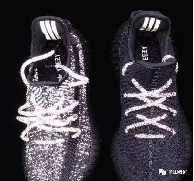 yeezy350黑满天星和黑玛瑙的区别,yeezy350满天星真假对比