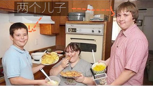 被博士丈夫喂到1450斤,破世界记录的女子,生二胎后现状如何?