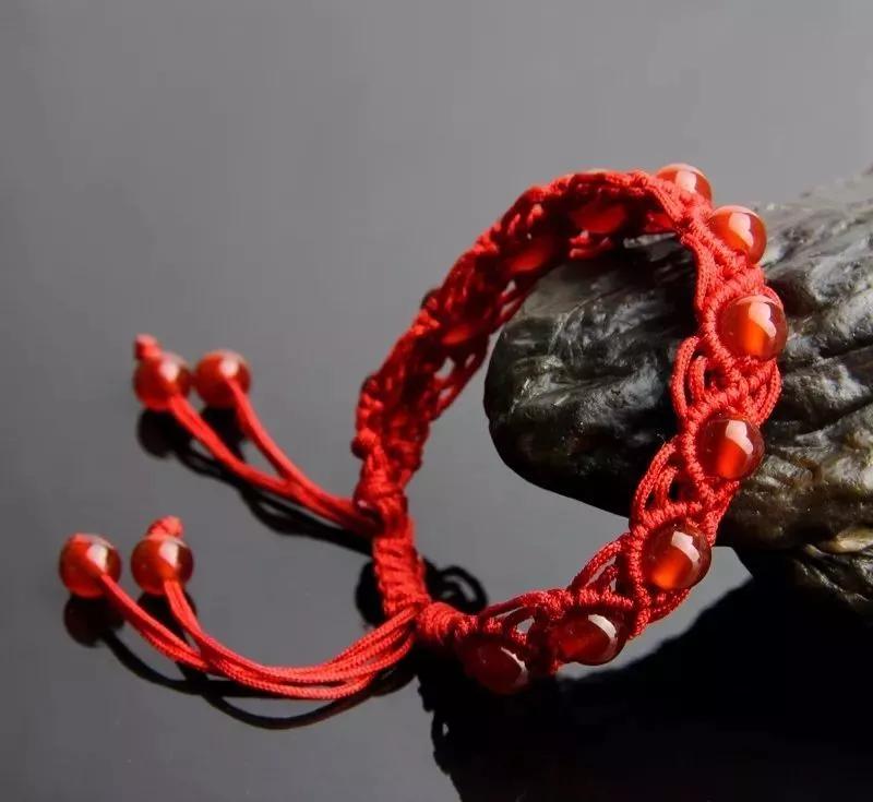 最容易学会的手串打结方法,小叶紫檀手串编绳打结