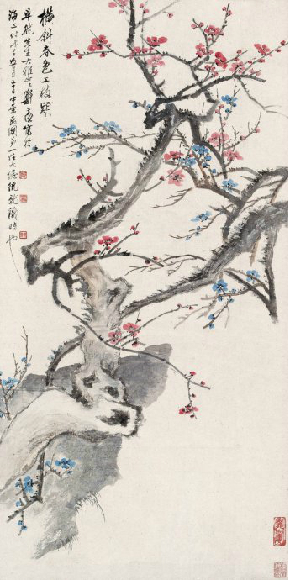 郑午昌书法真迹欣赏,郑午昌花鸟图100幅