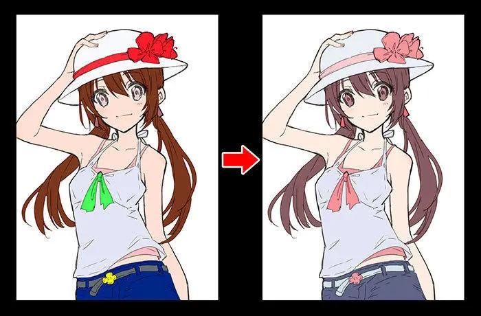 色彩三要素在人像中的运用,色彩的表现技法点绘法图片