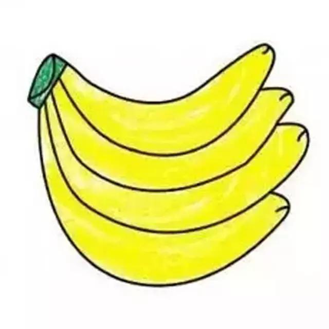 100种水果简笔画图片大全大图,儿童简笔画入门水果0-3岁