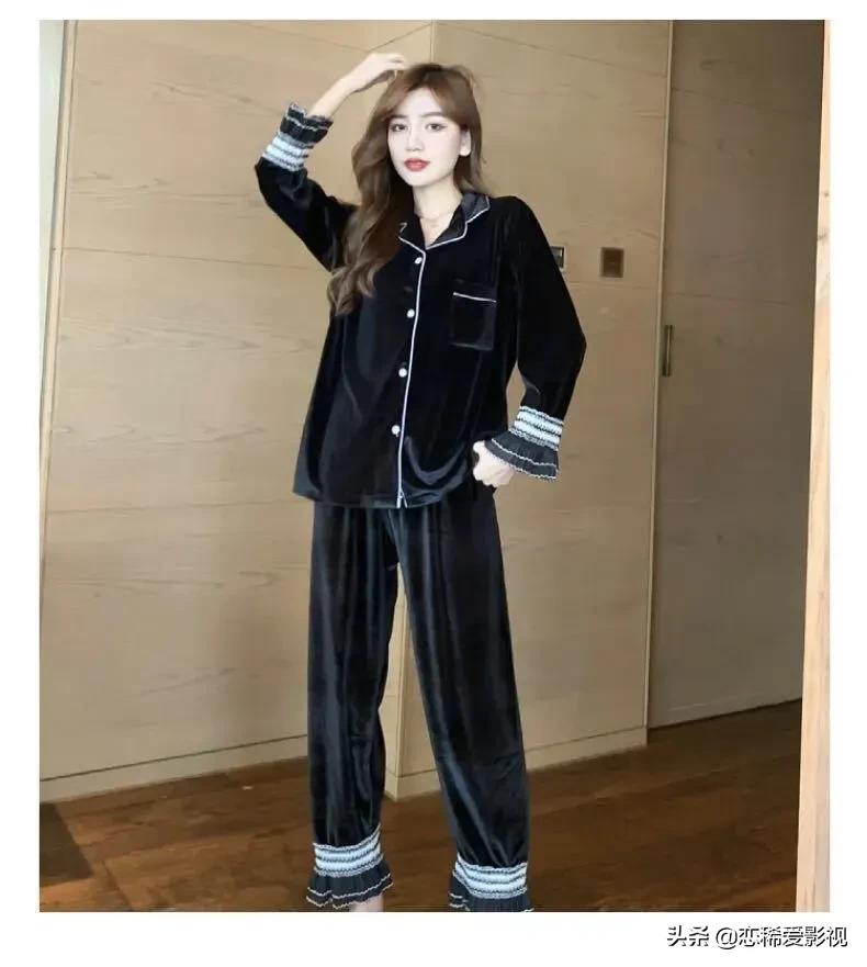 睡衣家居服简约大气,家居服睡衣穿搭推荐