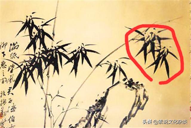 郑板桥竹叶图,郑板桥徐悲鸿图片