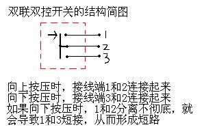 浴室的联动开关,联动开关的接法