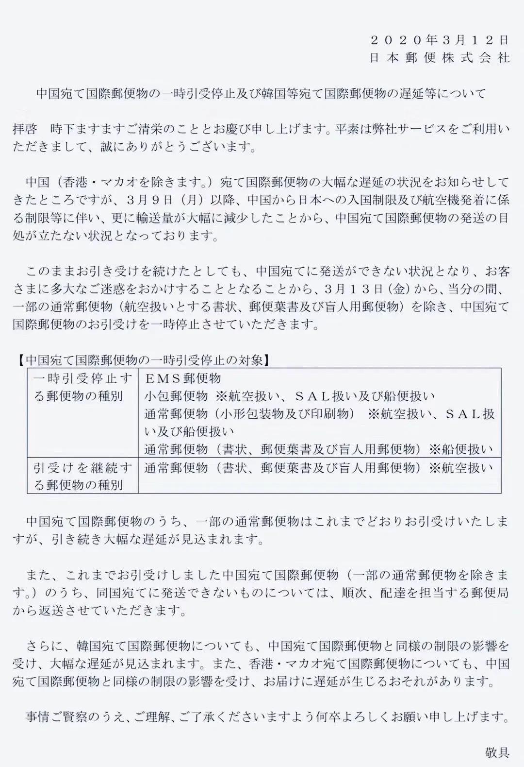 日本邮政停一年吗,日本邮局停运