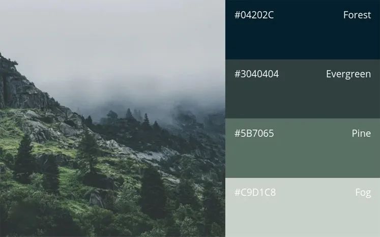 100种颜色组合及如何应用（三、旅行篇）