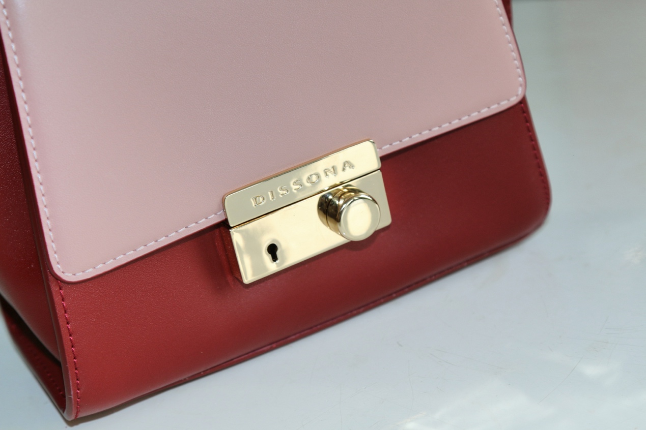dissona高级感手提包,迪桑娜时尚牛皮手提包