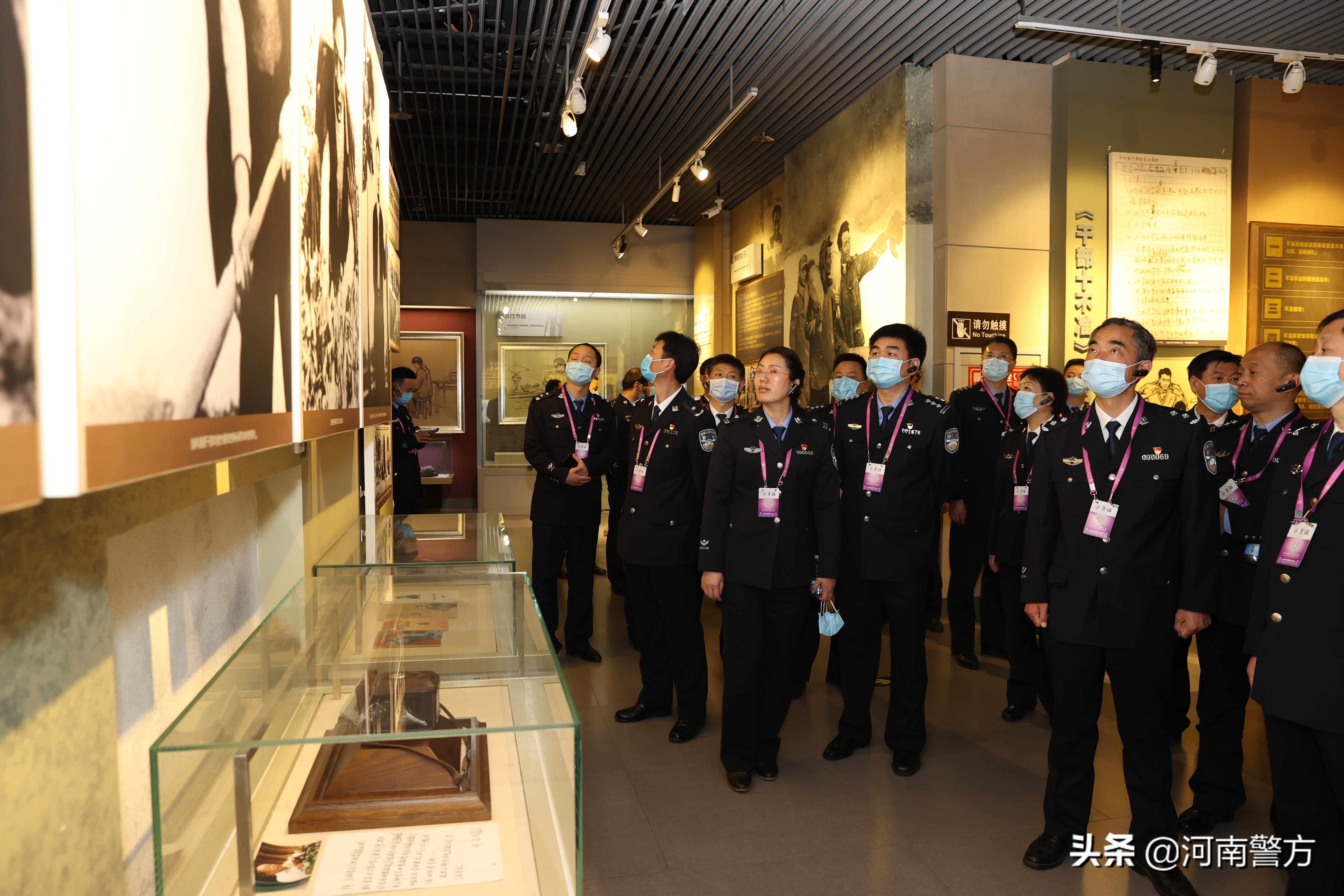 参观游玩河南兰考县焦裕禄纪念馆,焦裕禄纪念馆参观人员