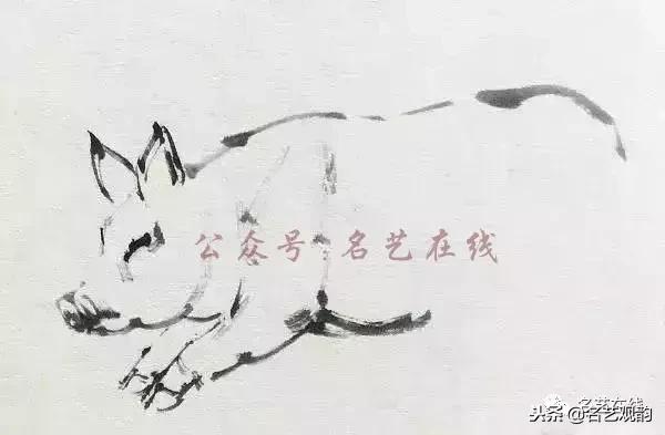 小朋友画猪简单又好看,猪年画猪中国画
