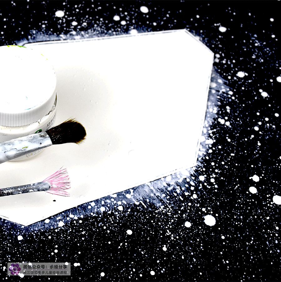 儿童画创意美术圆形构图,7-12岁儿童美术创意画宝石