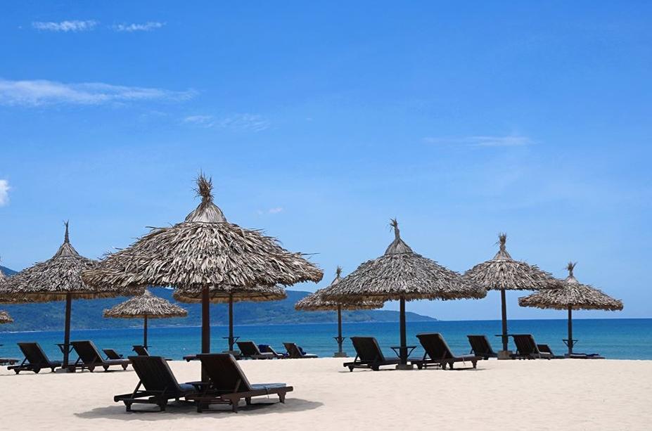 越南岘港海边三个字的酒店,越南旅游旅宿单人间