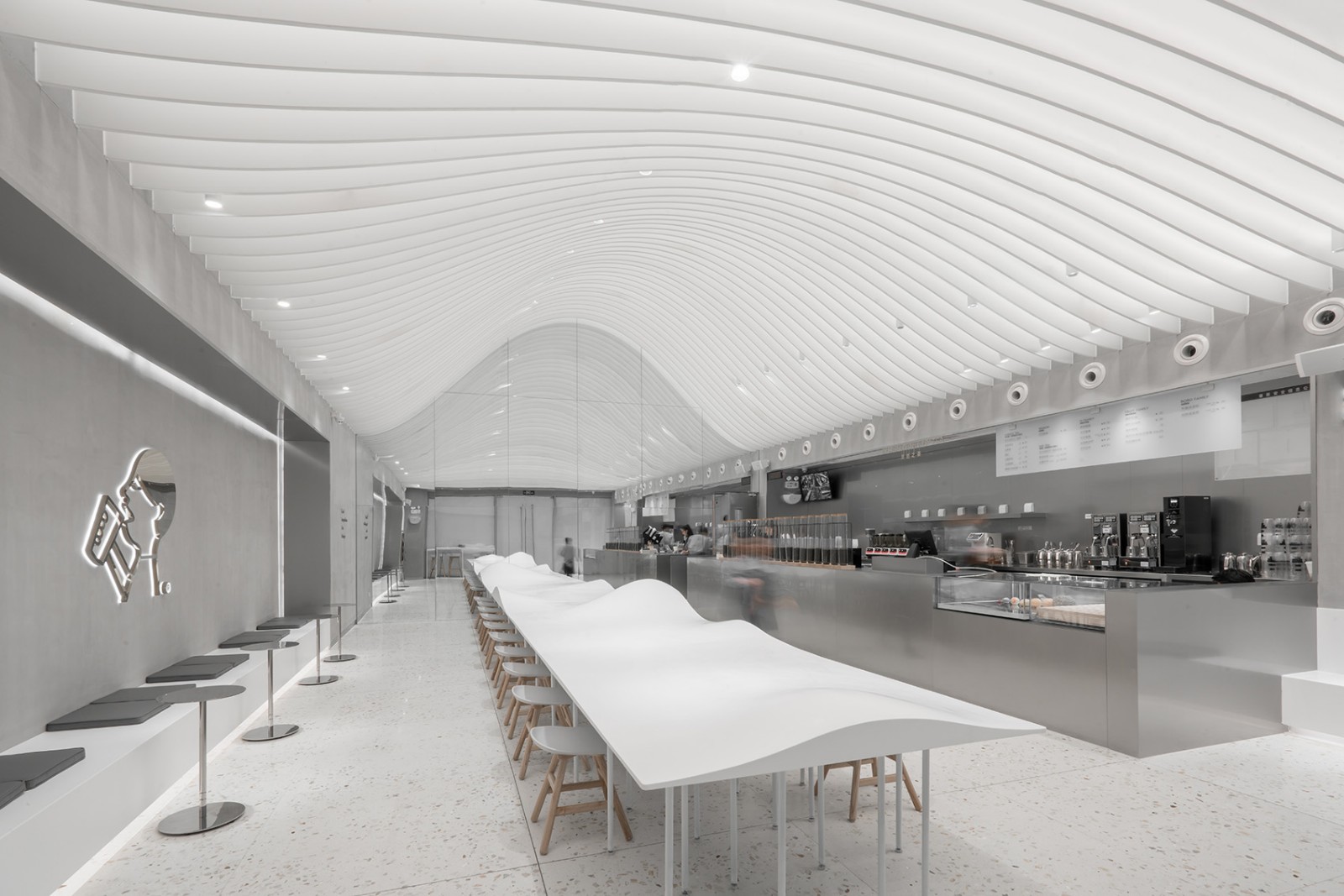 山外山·喜茶广州凯华广场dp3店｜A.A.N建筑设计事务所欧模设计圈