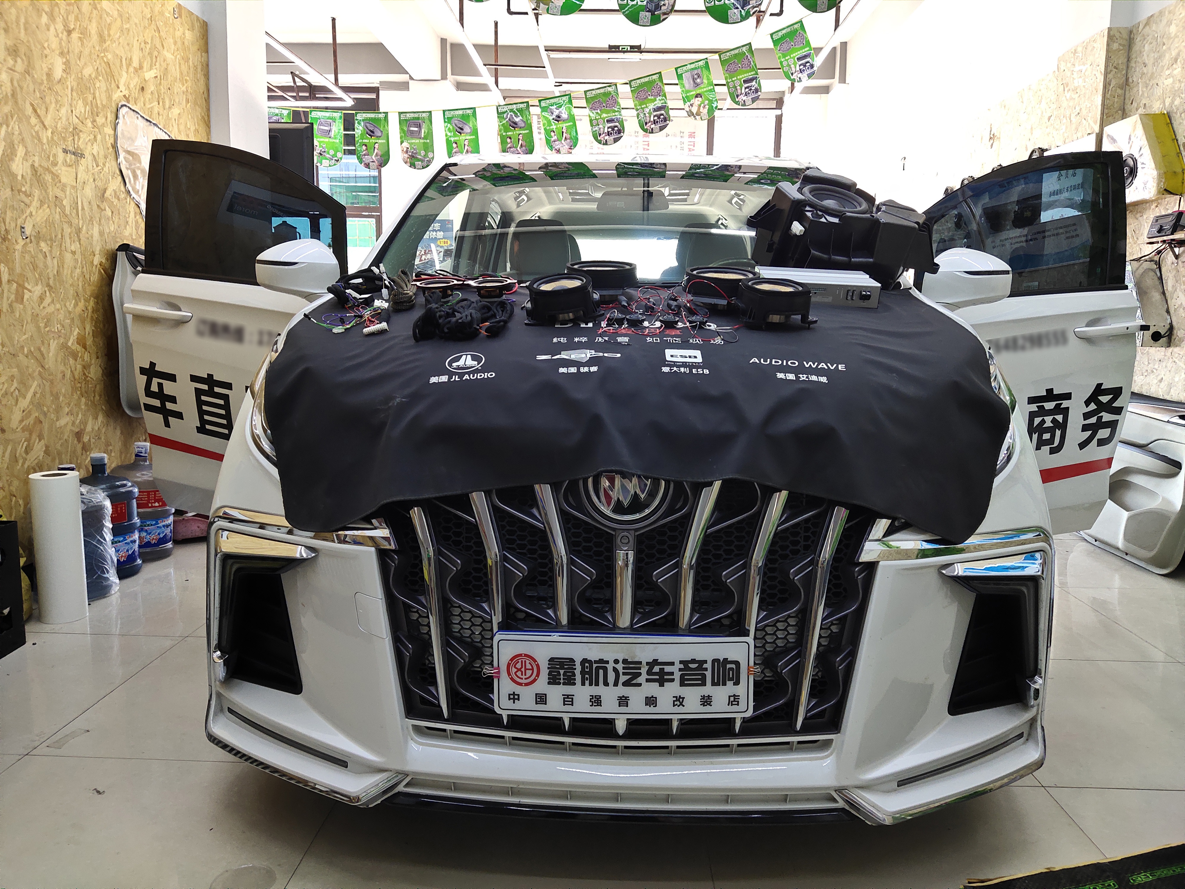 别克gl8音响改装套餐价格表,保定别克gl8改装音响多少钱