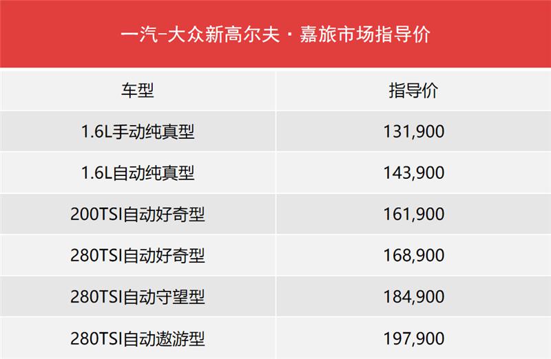 新高尔夫·嘉旅和小王子一起，带你开启人生新旅程