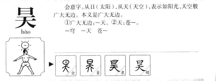 中间带昊字的男宝名字有哪些,带昊的龙宝宝名字
