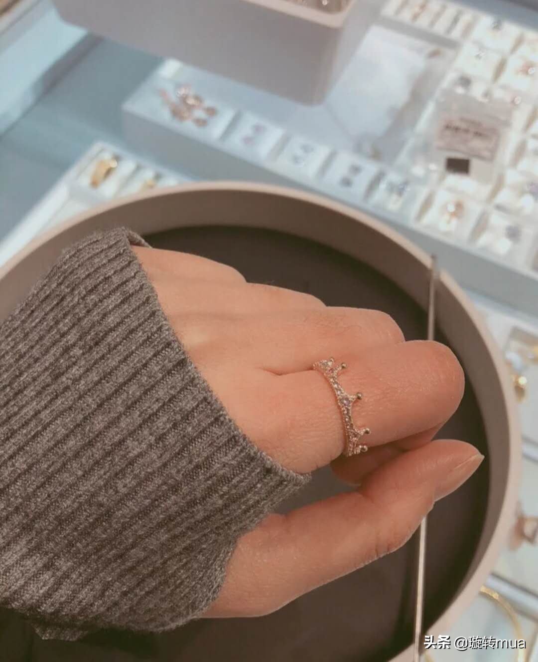 精致的女戒指,戒指女网红款不掉色精致