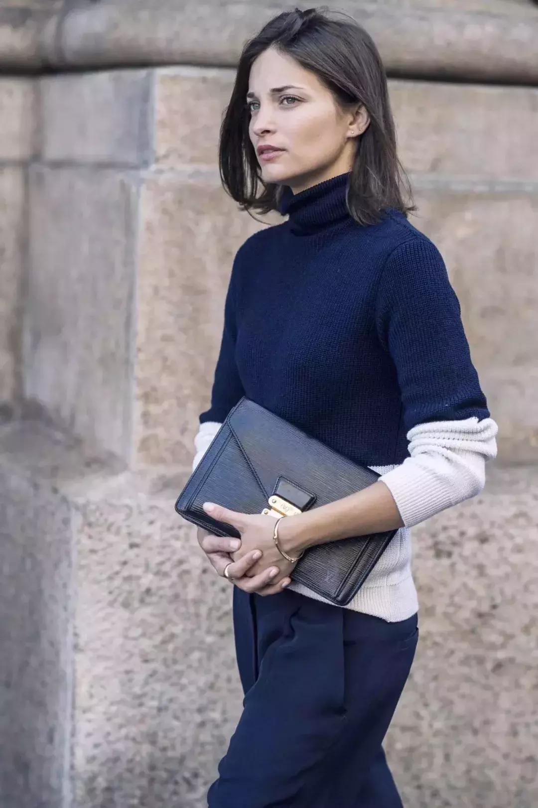 脸大的男生适合高领毛衣吗,为什么穿高领毛衣显脸好看