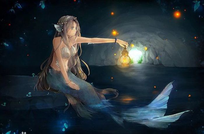 东方西方的美人鱼,东方和西方的美人鱼不同之处