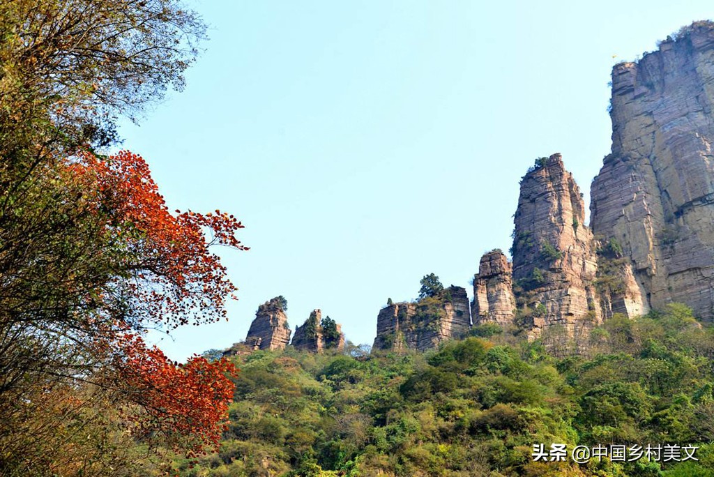 摄影美景效果,新乡宝泉和八里沟哪个更值得去