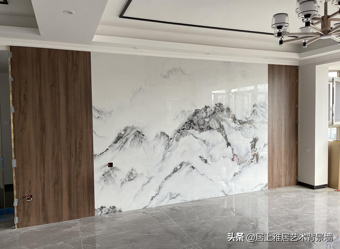 电视背景墙是岩板好还是大理石好,岩板电视背景墙价格多少钱一平米