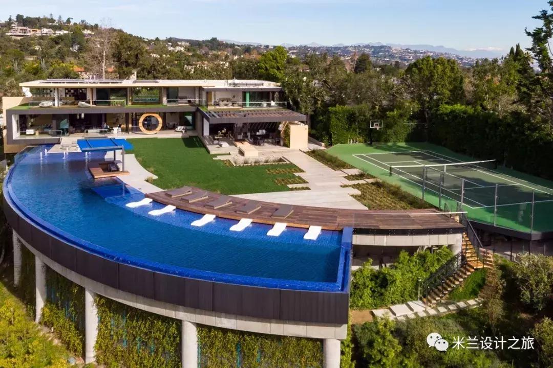 超豪华别墅游泳池,顶级豪华别墅带室内游泳池