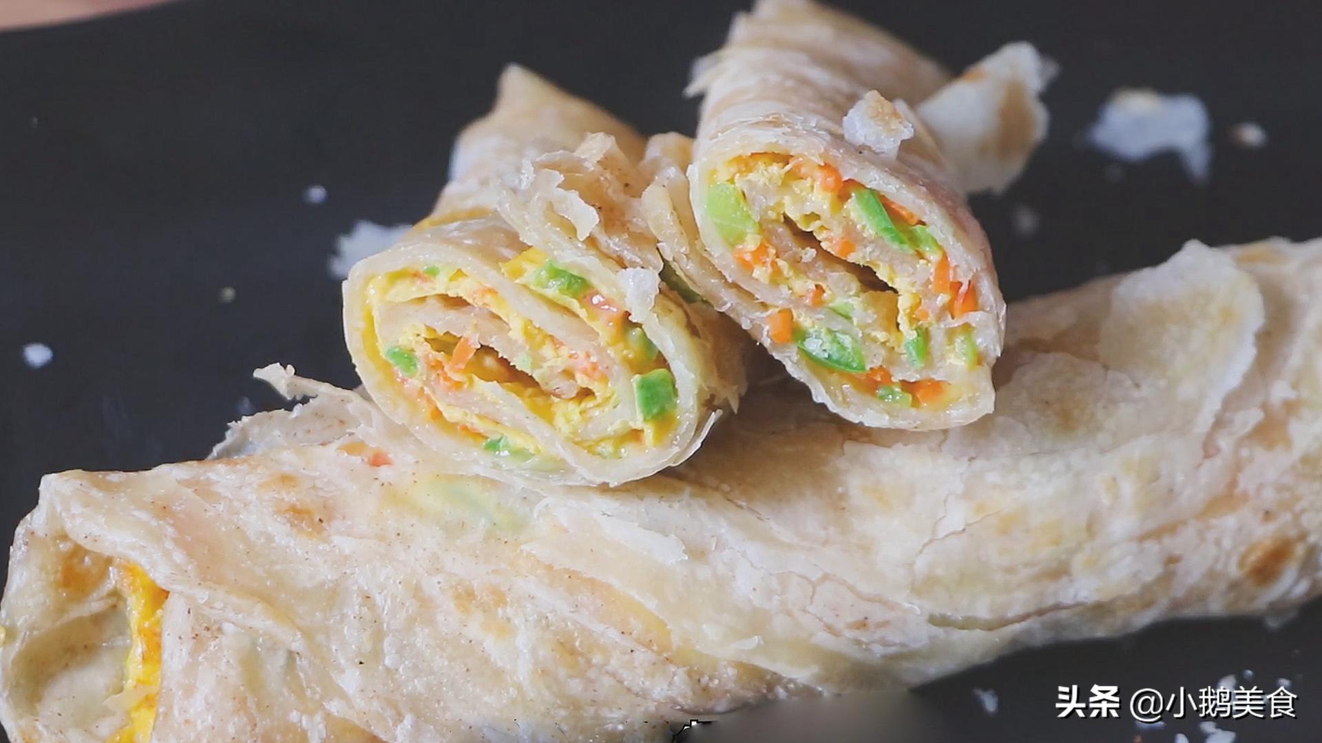 手抓饼的做法简单无技巧,手抓饼做法简单不用醒面