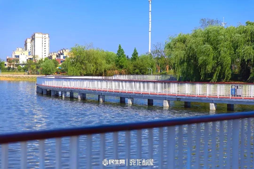 芜湖银湖公园在什么地方,芜湖银湖公园傍晚