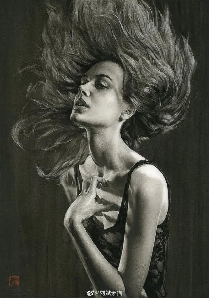 刘斌素描全过程,刘斌素描的技法