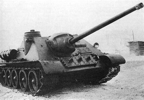 su100坦克歼击车二战生产多少辆,苏联su-100坦克模型
