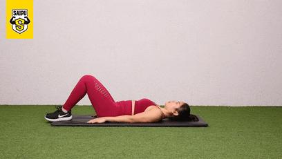 躺在床上减肚子的8个健身动作,适合在床上练的减肚子的动作