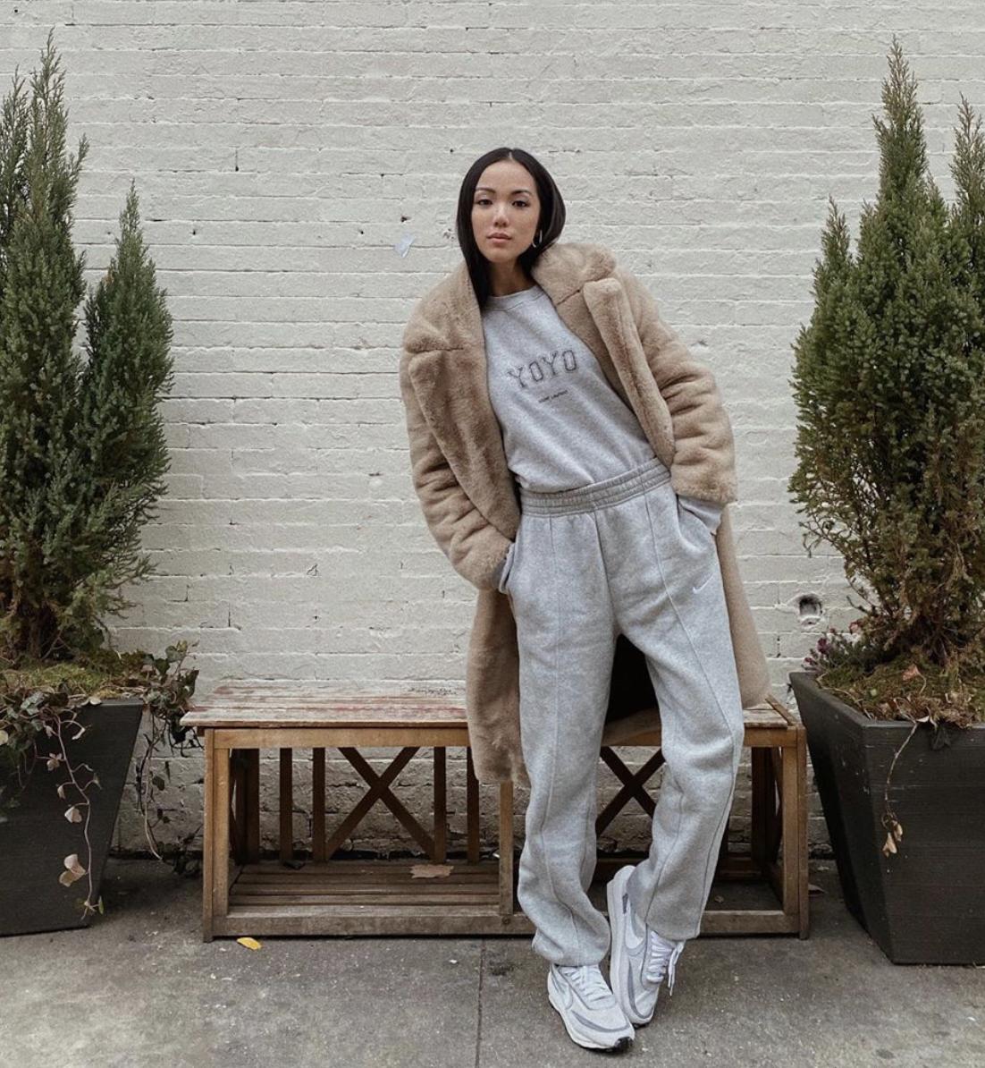 高街潮流慵懒风运动裤,高街ins潮裤子运动裤