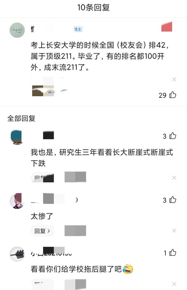 长安大学退步,长安大学为啥排名越来越靠后了