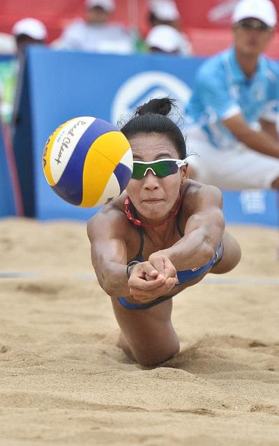 女子沙滩排球比赛超清片段,世界女子沙滩排球锦标赛慢镜头