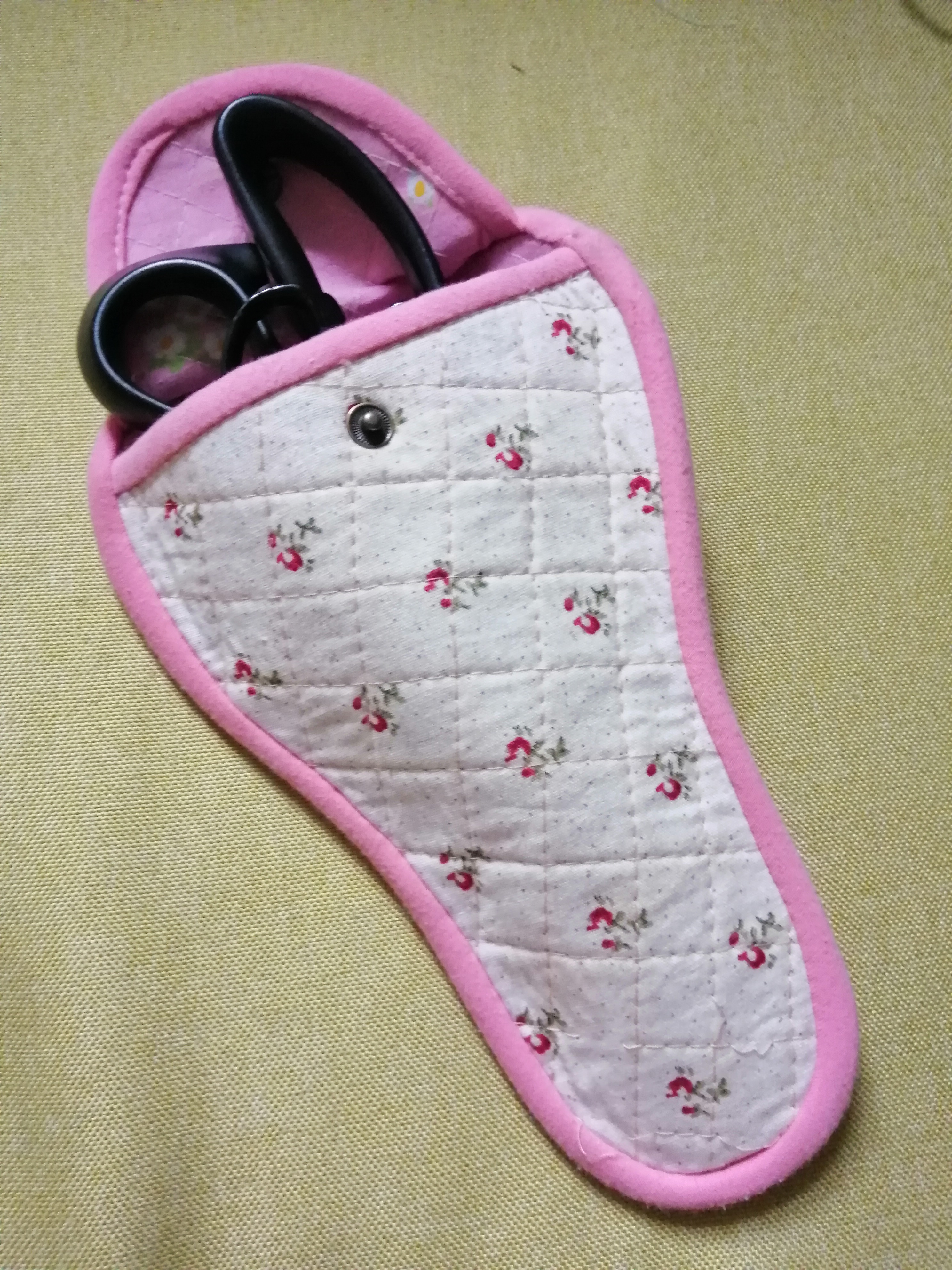 布艺收纳袋便携,布艺剪刀收纳包