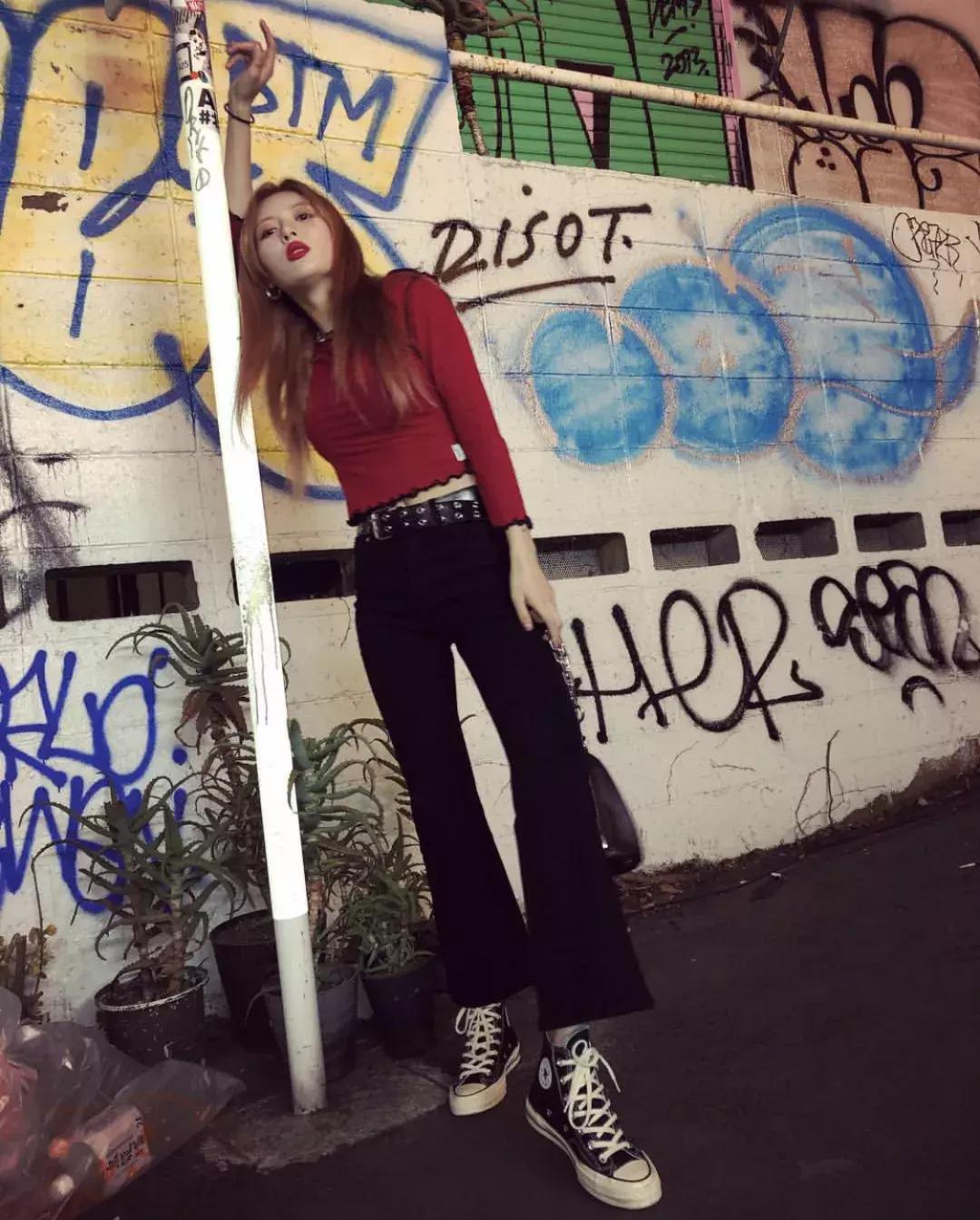 你排队摇号才能买到的匡威，娜比、泫雅和超模Gaia有50多双！