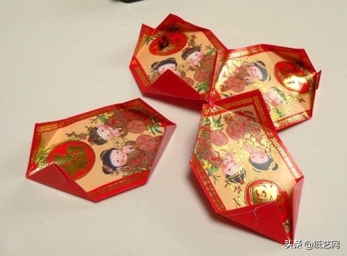 新年灯笼怎么做又简单又好玩,用红包做元宵节灯笼教程