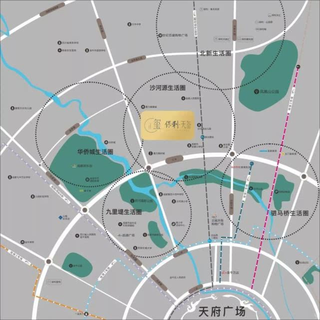 成都三环内保利有哪些楼盘,成都金牛区保利天玺