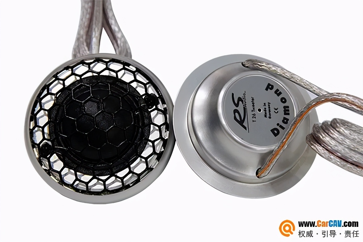 德国rs新能量两分频喇叭效果,汽车音响德国rs高端喇叭