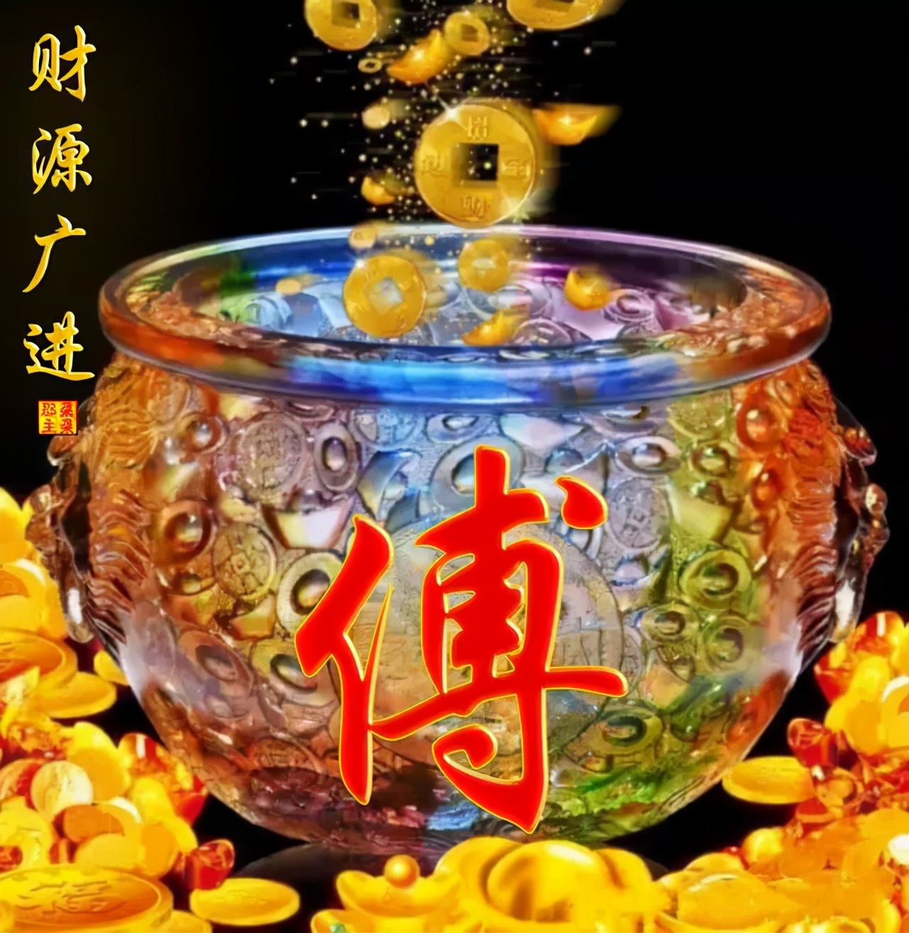 100张百家姓水晶系列微信头像,百家姓富贵微信头像