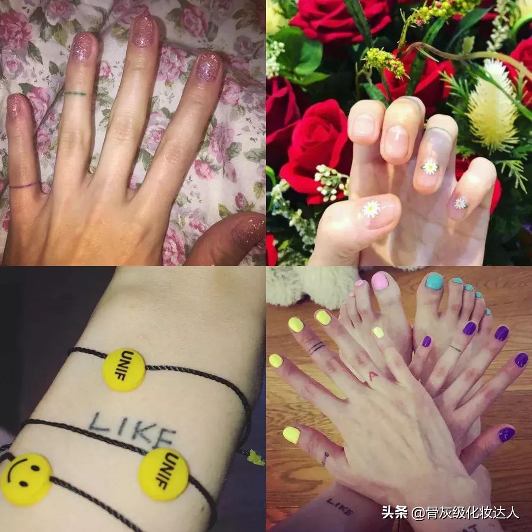 泫雅巅峰时期黑发红唇,泫雅深绿色