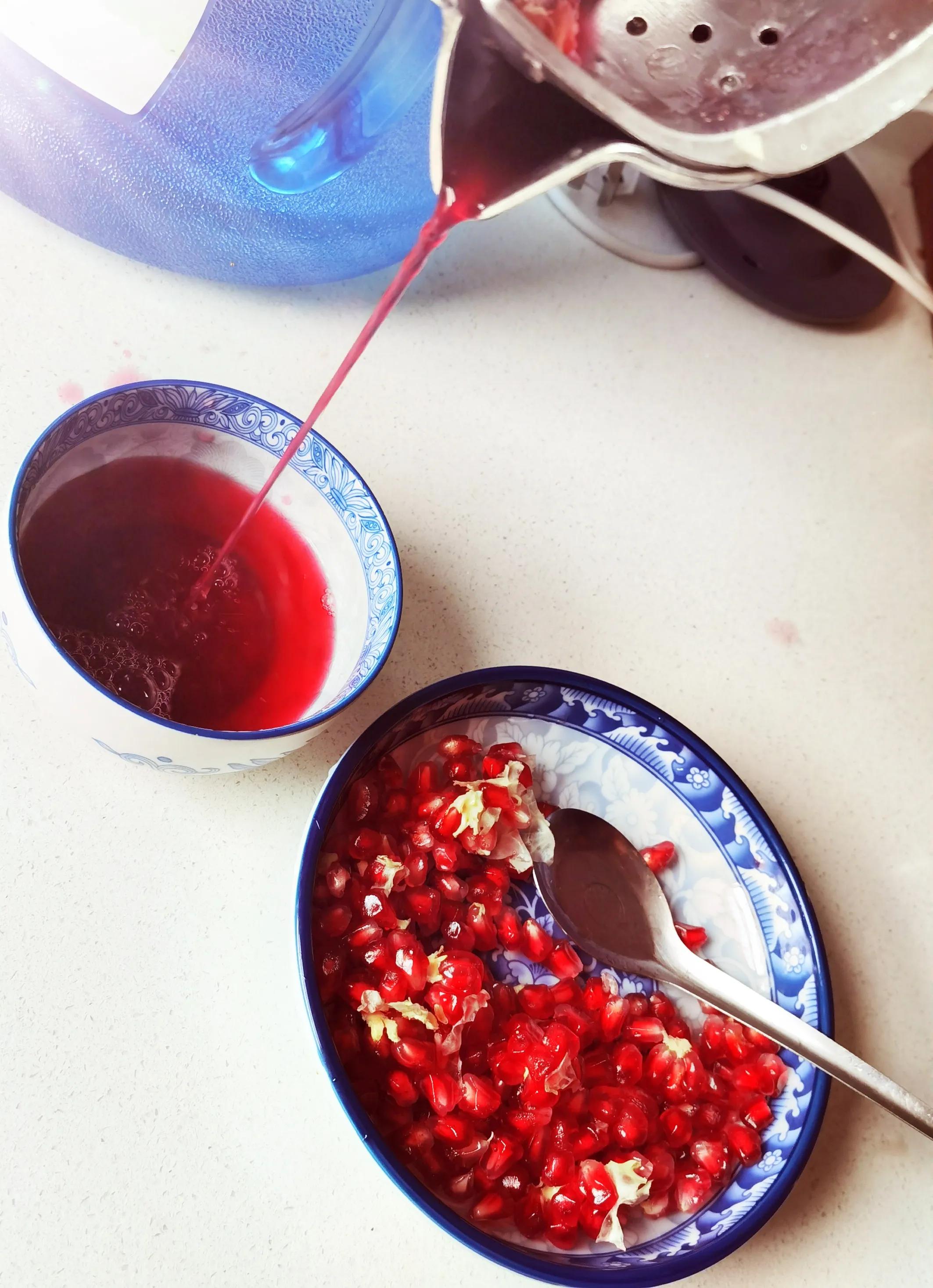 甜甜的石榴味道,甜的石榴汁