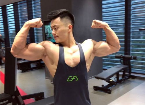 健身达人轻轻松松练出一身肌肉,健身完美逆袭励志瘦子变肌肉男