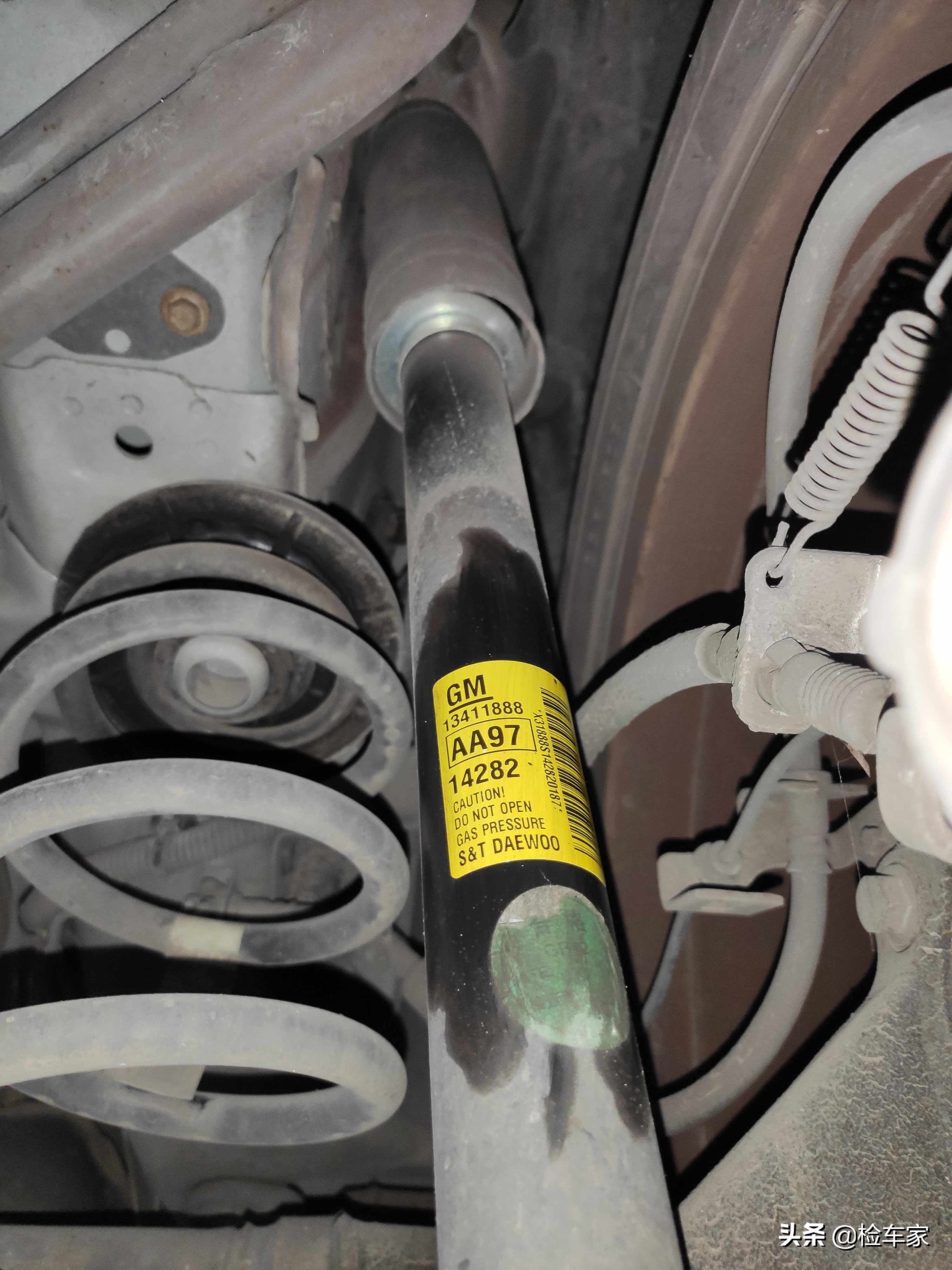 东北客户异地委托检测别克英朗，车尾焊接不敢买，客户：怕冻掉了