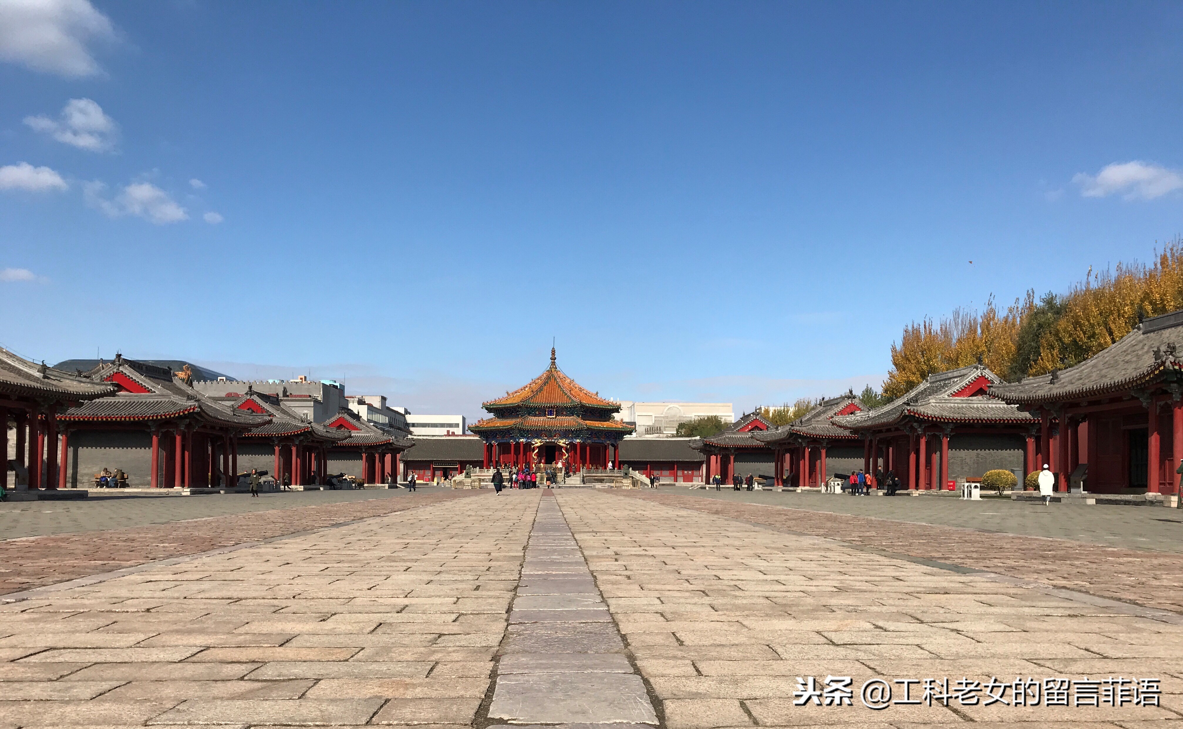 沈阳故宫具有浓厚的满族特色,沈阳故宫人气爆表