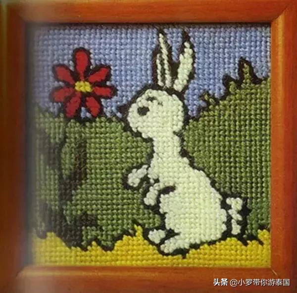 泰国九世皇自传,九世王十字绣泰国